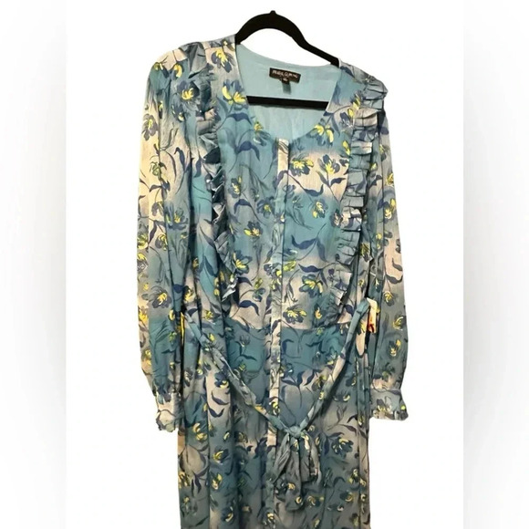 Prabal Gurung paradise blue maxi dress size 3X - Picture 8 of 16